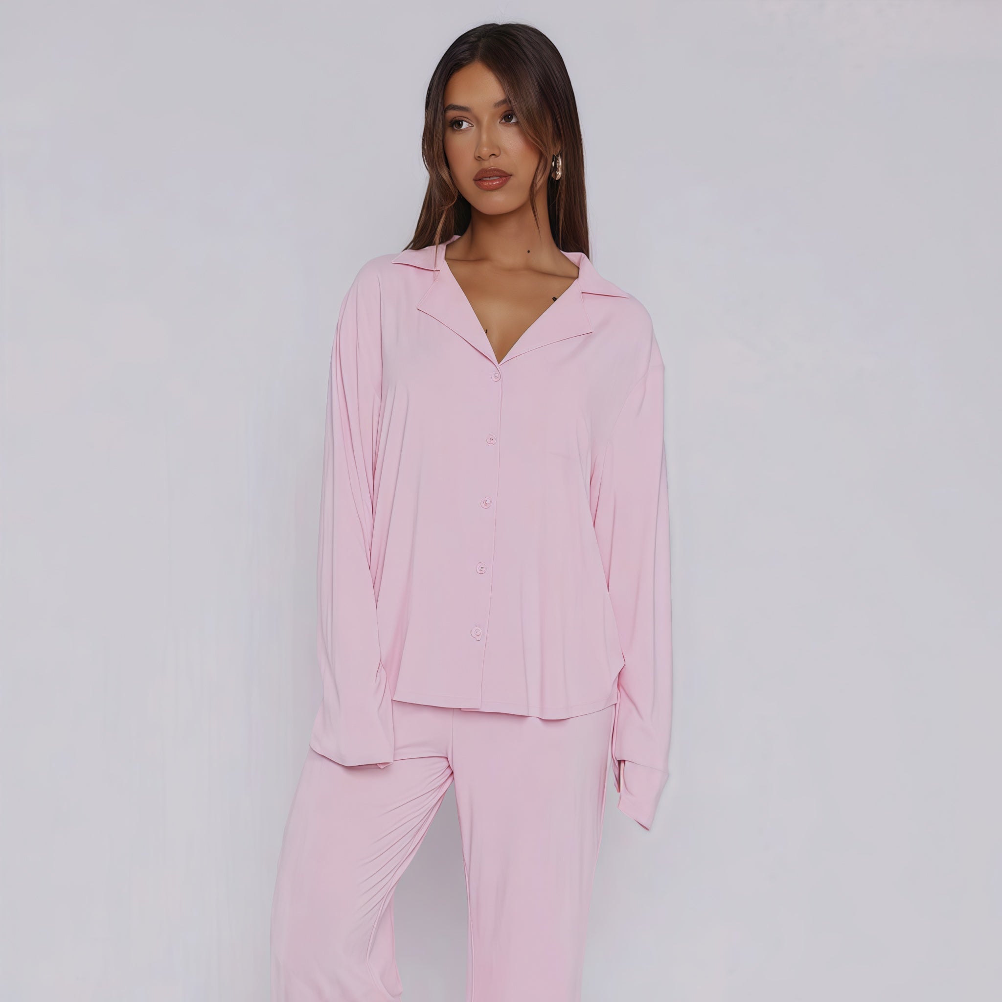 Leopard Luxe Satin Pajama Set