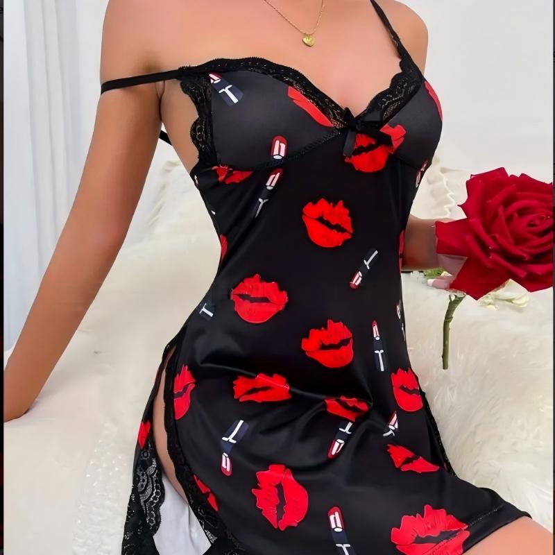 Lace Trim Chemise