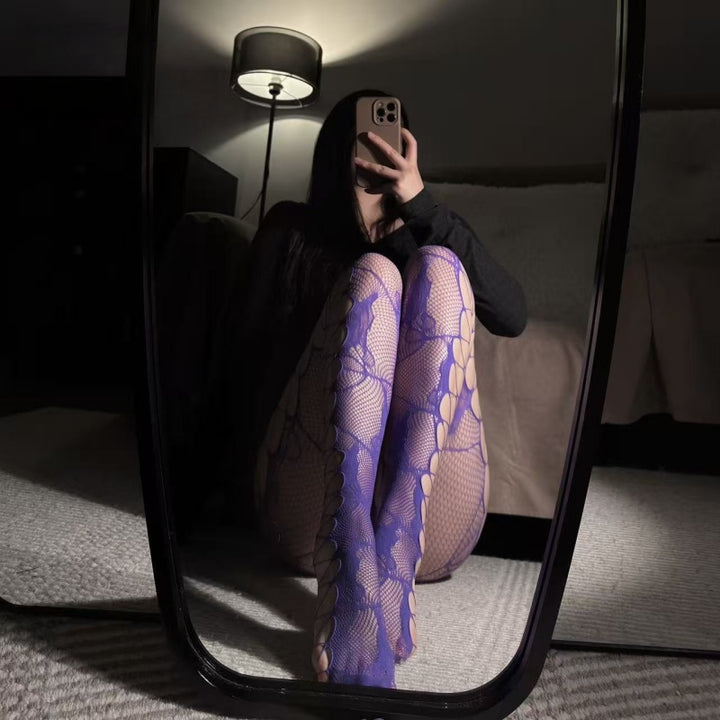 Fishnet Cut-Out Stockings
