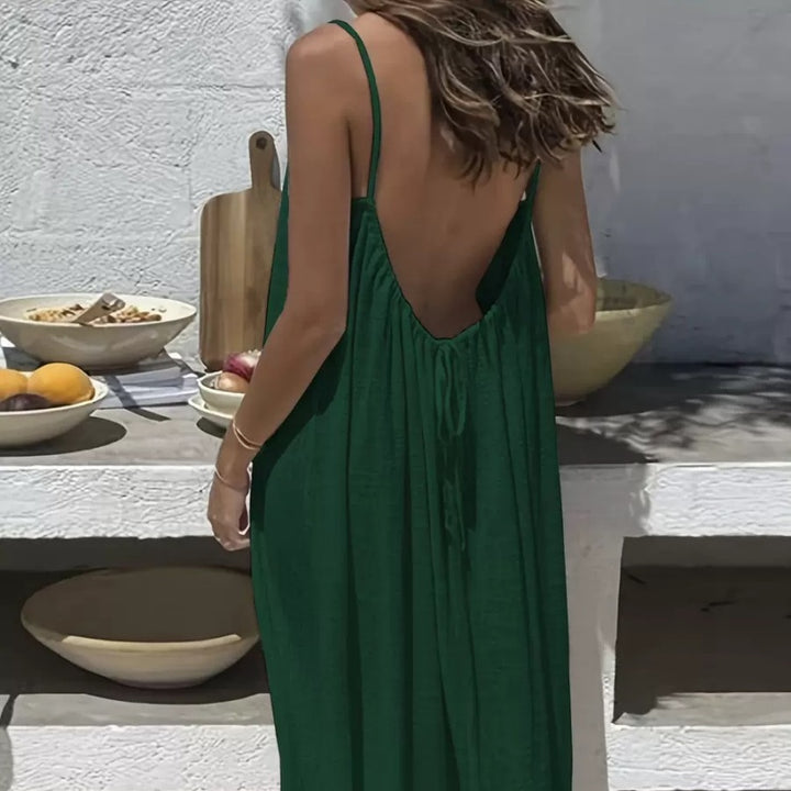 Backless Maxi Dress