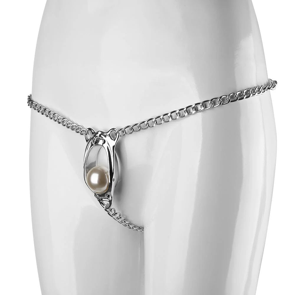 Steel Pearl Chastity Underwear