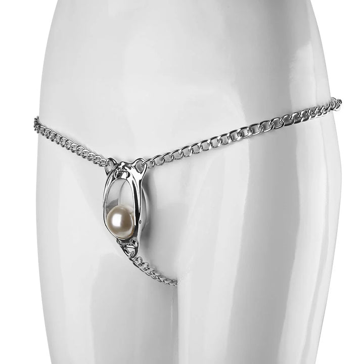 Steel Pearl Chastity Underwear